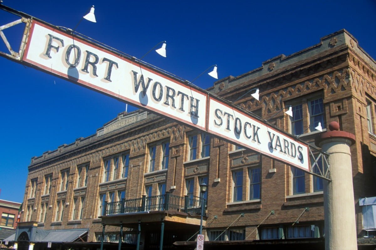 Fort Worth Stock Yards Sign